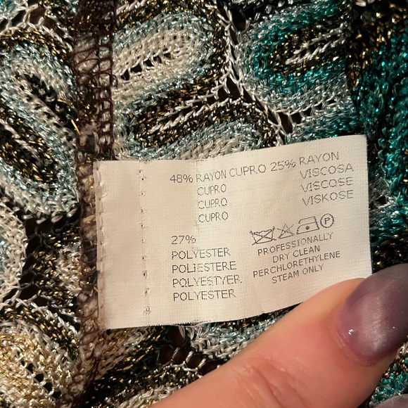 Missoni Metallic Sweater Coat - Picture 9 of 11
